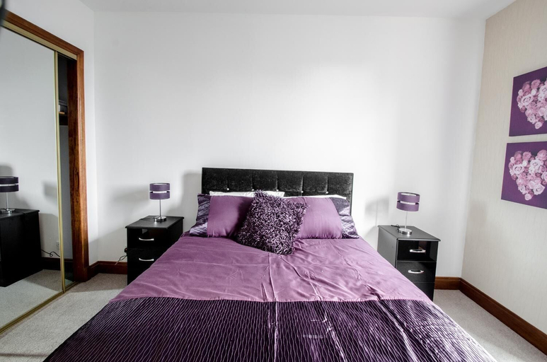 Bedroom 2, Orange Apartments - 13 Bastille, Aberdeen