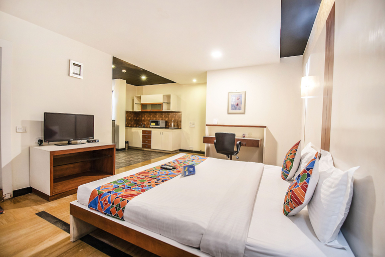 Bedroom 2, FabHotel Oriental Suites MG Road, Bangalore