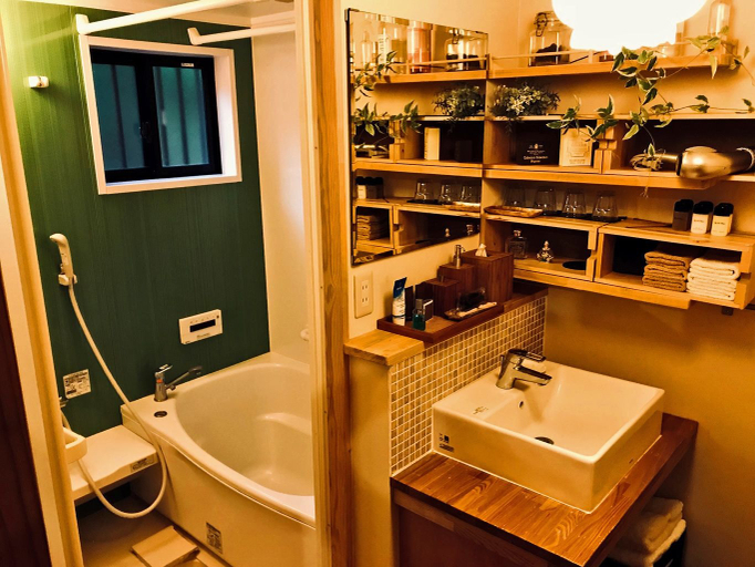 Bathroom 3, Villa yamatosaryo, Yamato