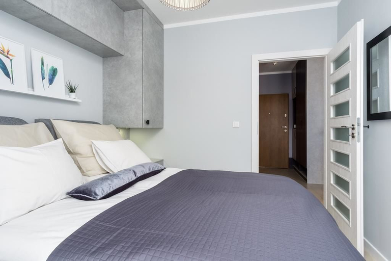 Bedroom 3, Elite Apartments Długa Grobla, Gdańsk City
