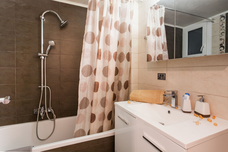 Bathroom, Beautiful Safe Apartment Near Centre, Attica