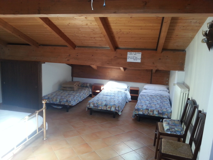 Bedroom 3, Appartamento sulla spiaggia con balcone, Rimini