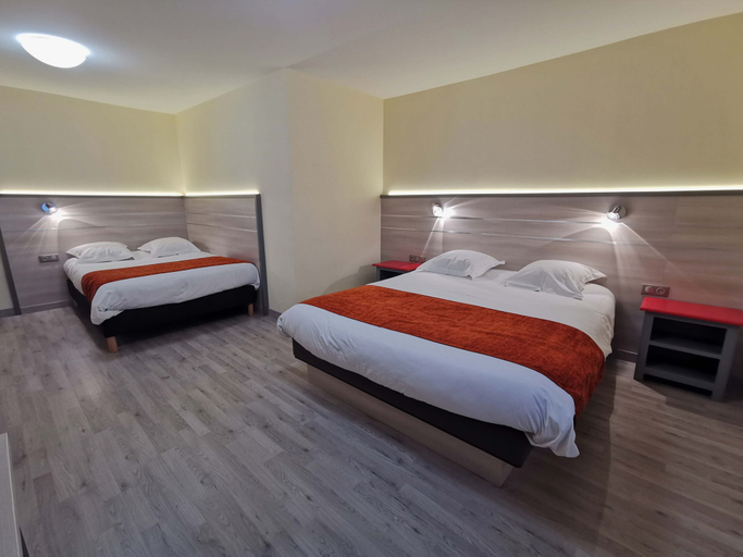 Bedroom 2, Hôtel Restaurant Au Parc des Cigognes, Bas-Rhin