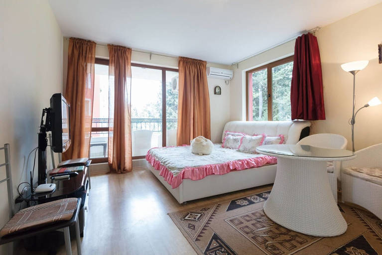 Bedroom 3, Beach Studio with Sea View, Nesebar