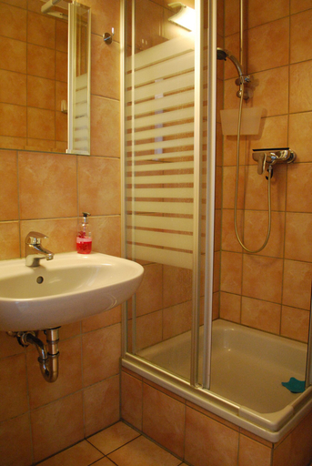 Bathroom, Ferienwohnung auf Pferdehof bei Neustadt, Ostprignitz-Ruppin