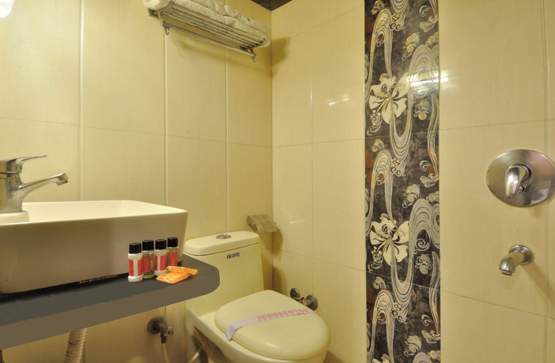 Bathroom 2, Hotel Sonu Dx New Delhi Railway Station, Delhi