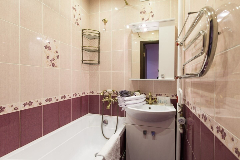 Bathroom, Lux Apartments MoscowCity, North-Western
