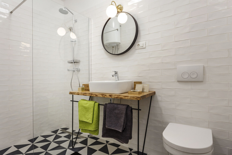 Bathroom 4, Central Rijeka Hotel Apartments, Rijeka