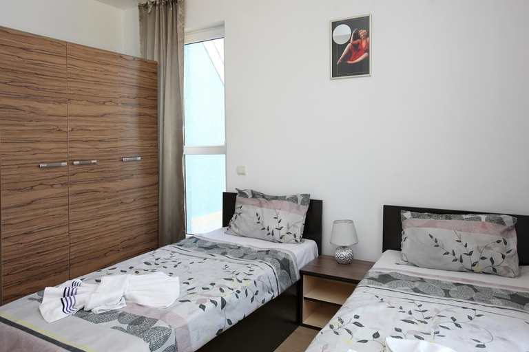 Bedroom 3, Sofia Apartments in Sunny Residence, Nesebar