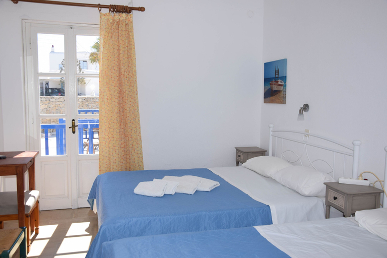 Bedroom 4, Hotel Kastelakia Mykonos, South Aegean