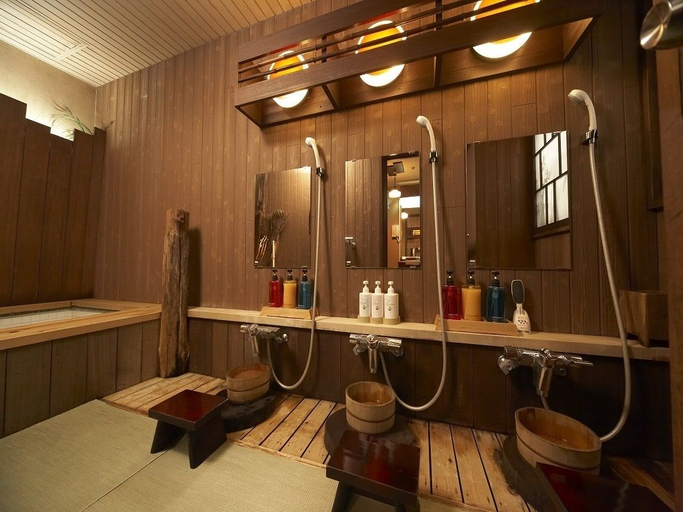 Bathroom, Hotel Shuhokaku, Kyoto