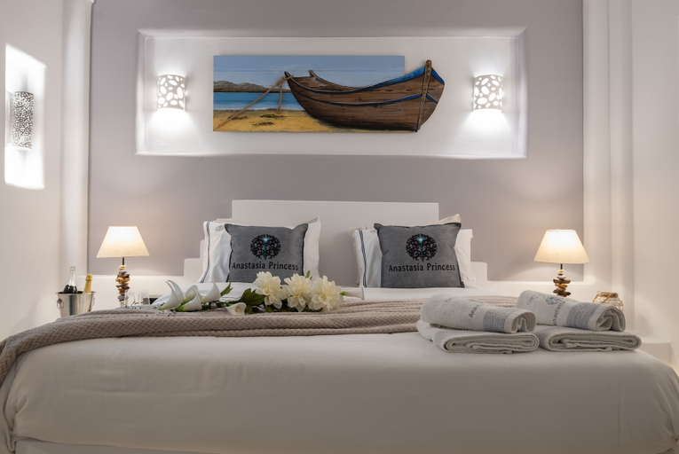 Bedroom 3, Anastasia Princess Luxury Beach Residence, Adults Only, South Aegean
