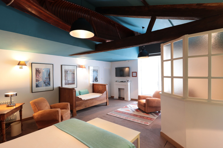 Bedroom 4, Relais de chasse la Chaignaie, Vendée
