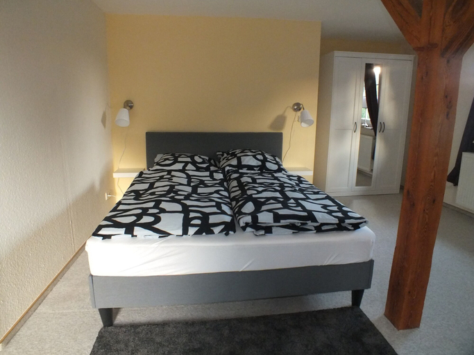Bedroom 2, Ferienwohnung Waldblick, Mecklenburgische Seenplatte