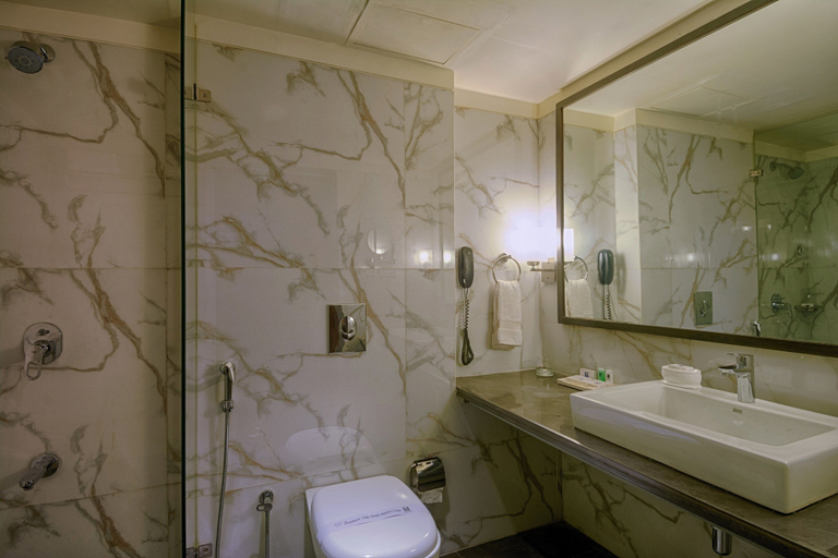 Bathroom 4, The President - A Boutique Hotel, Ahmadabad