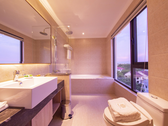 Bathroom 4, Prince Hotel, Yangon