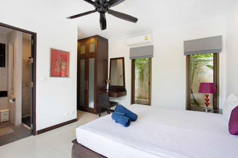 Bedroom 3, Villa Dokmai—Tropical Oasis near Nai Harn, Pulau Phuket