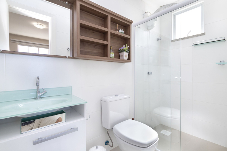 Bathroom 4, Aluguel Apartamento 3 quartos 1 suite 393, Bombinhas