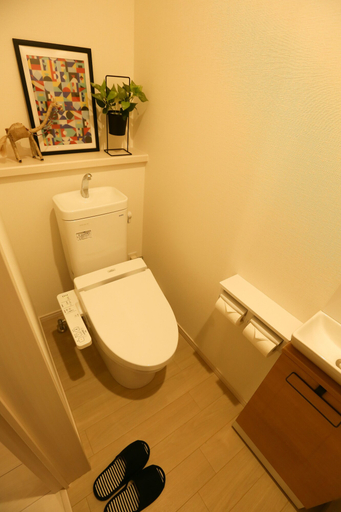 Bathroom 4, Jikukan Hare, Onna