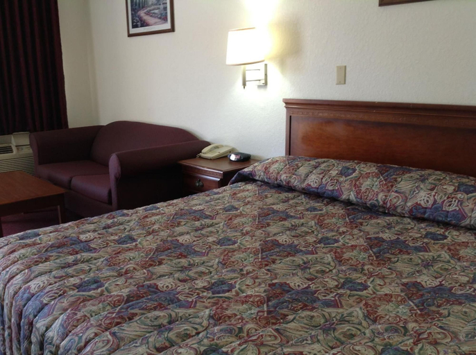 Bedroom 2, Budget Host, Hempstead Inn, Houston