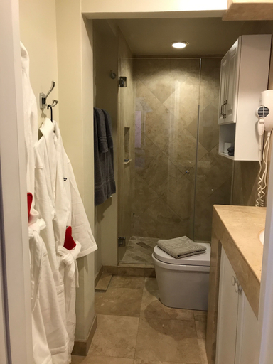 Bathroom 4, Studio Suite at Marina Cabo Plaza, La Paz