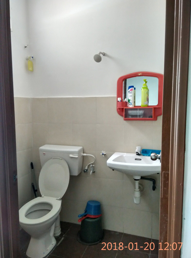 Bathroom, Alya Homestay, Alor Gajah