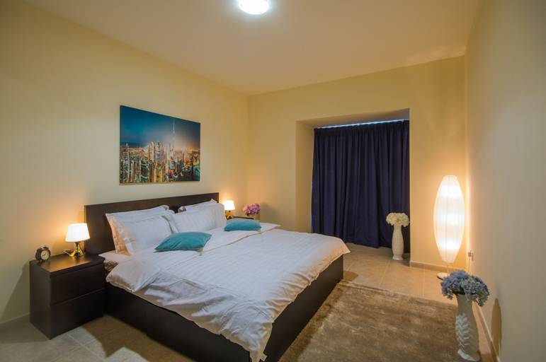 Bedroom 3, 58th Floor Apartment with Dream Sea View, Dubai