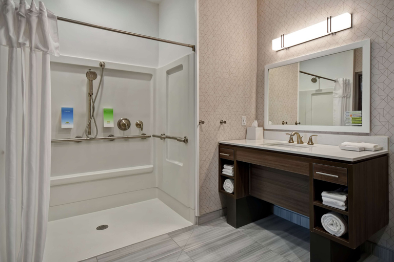 Bathroom 4, Home2 Suites by Hilton Taylor Detroit, Wayne