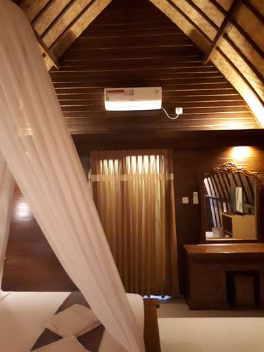 Bedroom 3, Sandy Beach Bungalows, Lombok