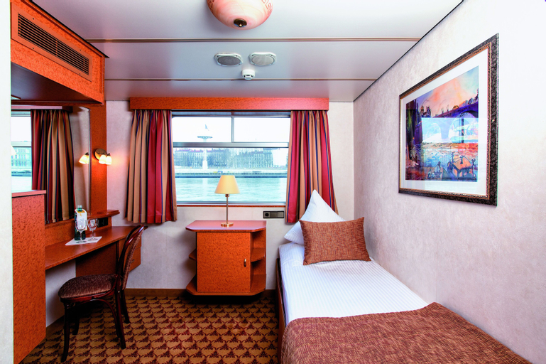 Bedroom 2, Crossgates Hotelship Nizzaufer - Frankfurt, Frankfurt am Main
