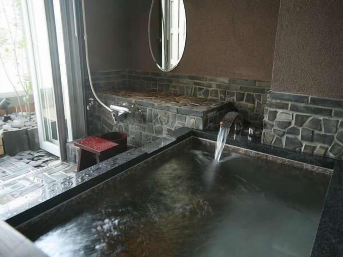 Bathroom 4, Tabinoyado Ushionoakari Geiboso, Shima