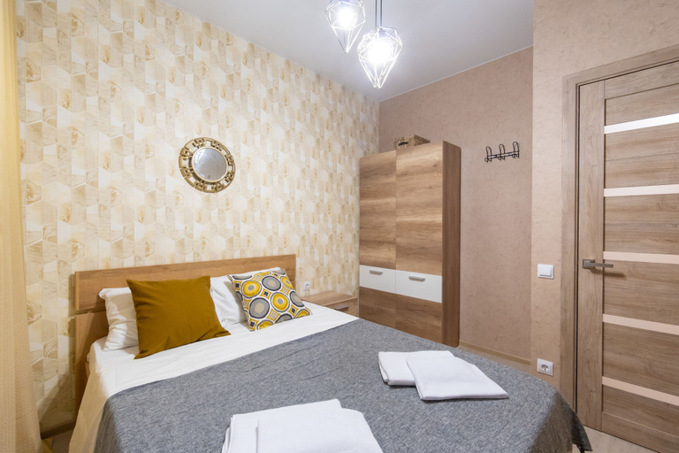 Bedroom 3, More Apartments na Stanislavskogo 1A - 5, Sochi gorsovet