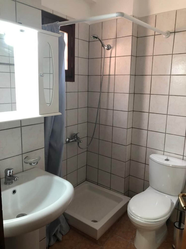 Bathroom, Oros Villas, Crete