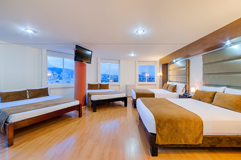 Bedroom 2, Hotel Metropolis Plaza, Santiago de Cali