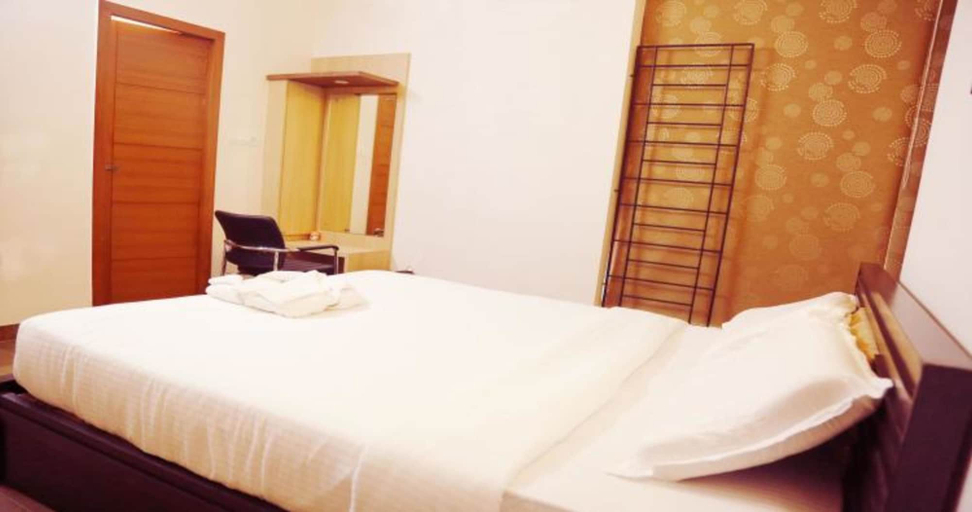 Bedroom 2, Kolam Serviced Apartments - Adyar, Chennai