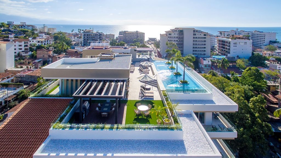 Exterior & Views, Top Floor 2 Bedroom at Zenith, Puerto Vallarta
