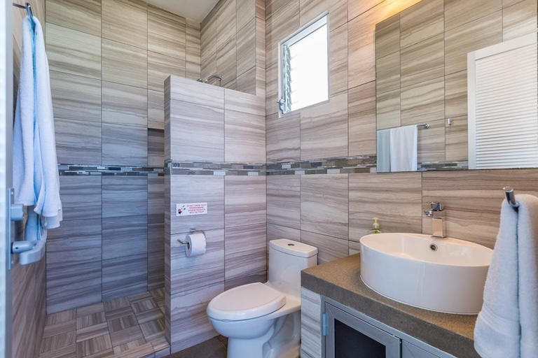 Bathroom, Casitas de Paloma 2nd Floor Studio by Skyrun, Isla Mujeres