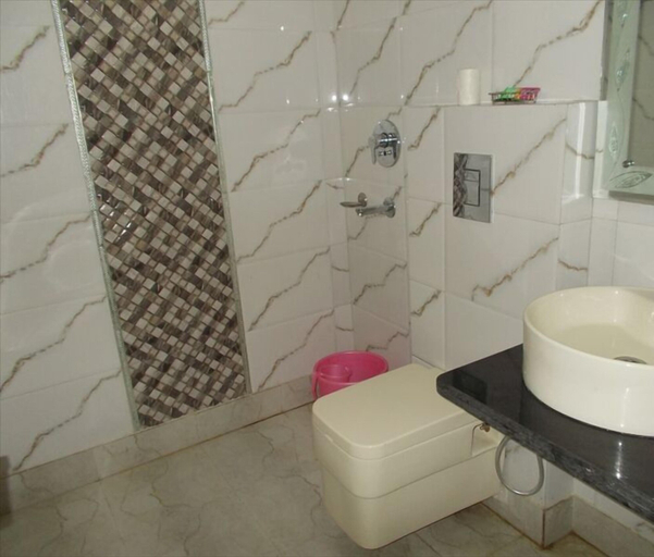 Bathroom, Hotel Hridey Dx, Delhi