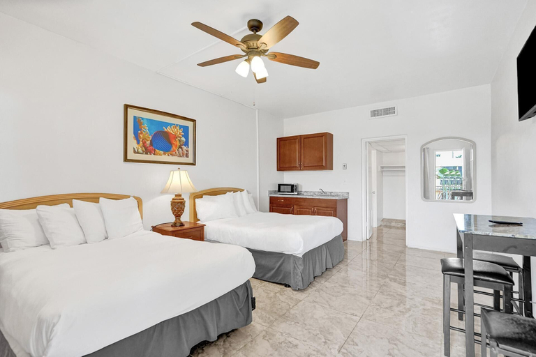 Bedroom 1, Lovely Hallandale Beach Studio, Broward
