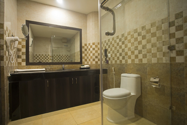 Bathroom 2, United Business Hotel, Bagmati
