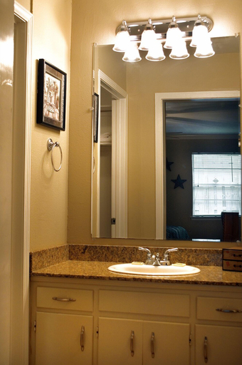 Bathroom, Moonbeam City ELF Home, East Baton Rouge