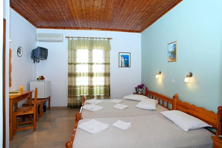 Bedroom 3, Hotel Nostos, Ionian Islands