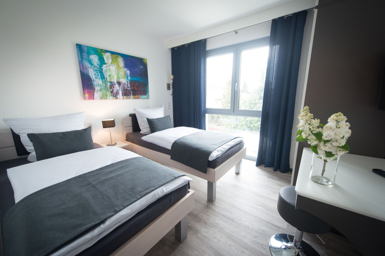 Bedroom 2, Boardinghouse Lorscher Straße, Bergstraße