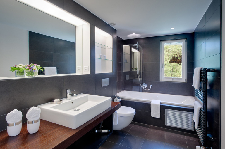 Bathroom 3, Chalet Altesse Serviced Apartments, Visp