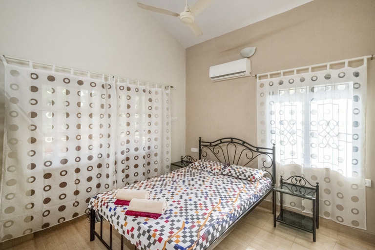 Bedroom 3, GuestHouser 1 BHK Apartment in - 84f8, North Goa