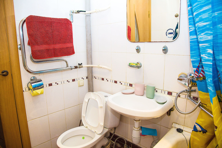 Bathroom 4, Apartment on Tushinskaya, North-Western