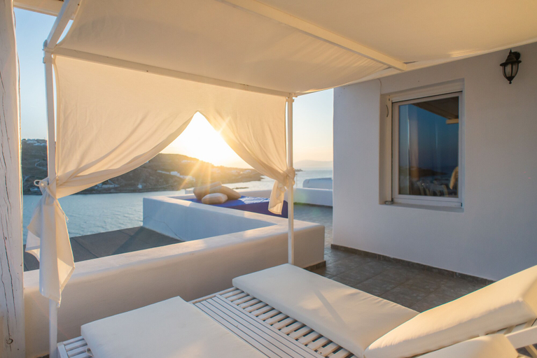 Bedroom 3, The Corfos Hills House, South Aegean