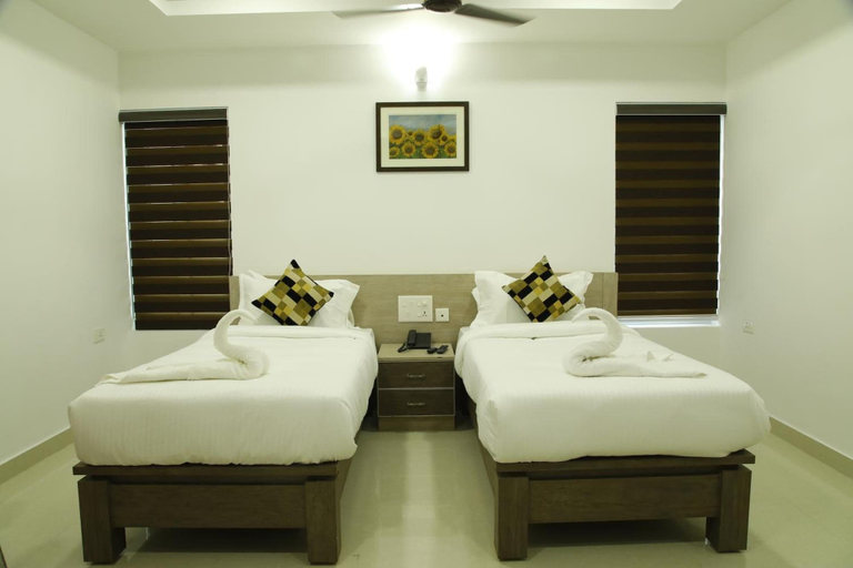 Bedroom 4, Chandra Inn, Kollam