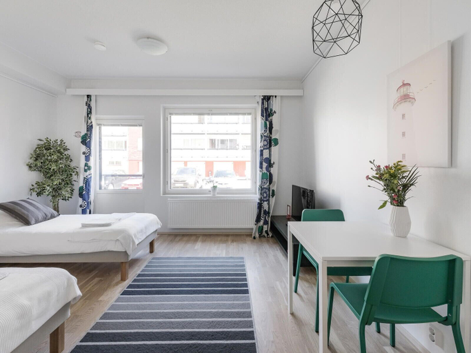 Bedroom 2, Kotimaailma Apts Joensuu Kalevankatu 36, North Karelia