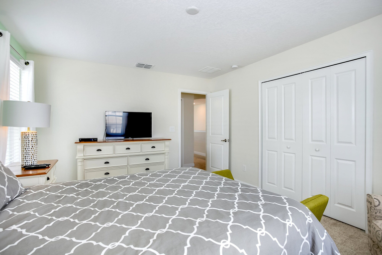 Bedroom 3, 5 Bdrm Gated Golf Community Villa, Osceola
